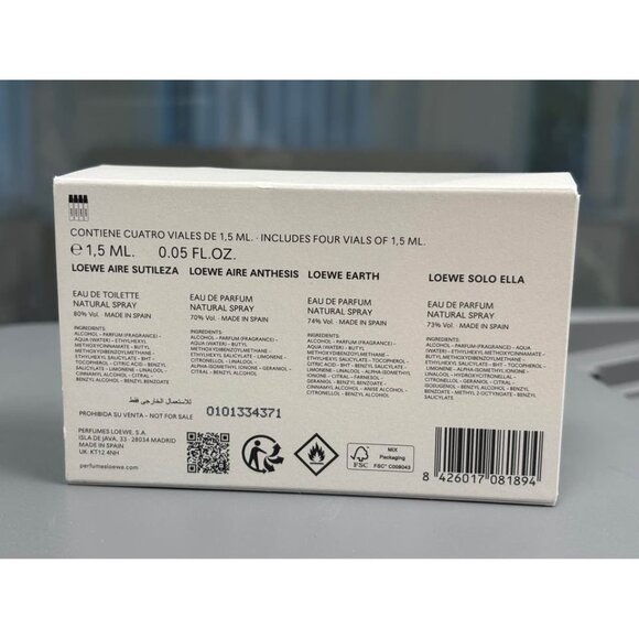 ✨ LOEWE 4-Piece Discovery Sample Set (Authentic) ✨ - Picture 2 of 2